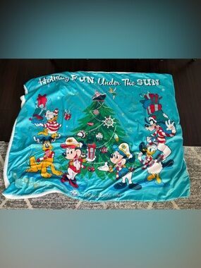 Disney Cruise Line Holiday Blanket